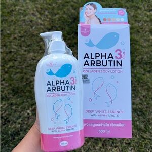Precious Skin Alpha Arbutin Collagen Body Lotion - Deep White Essence